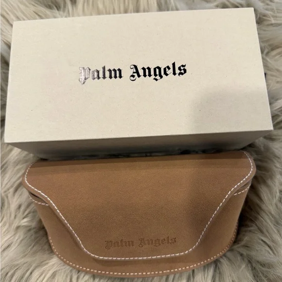 Palm Angels Brown Tortoiseshell Sunglasses